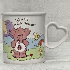 Care Bear Cousins Lota Heart Vintage Stonewear Coffee Cup American Greetings